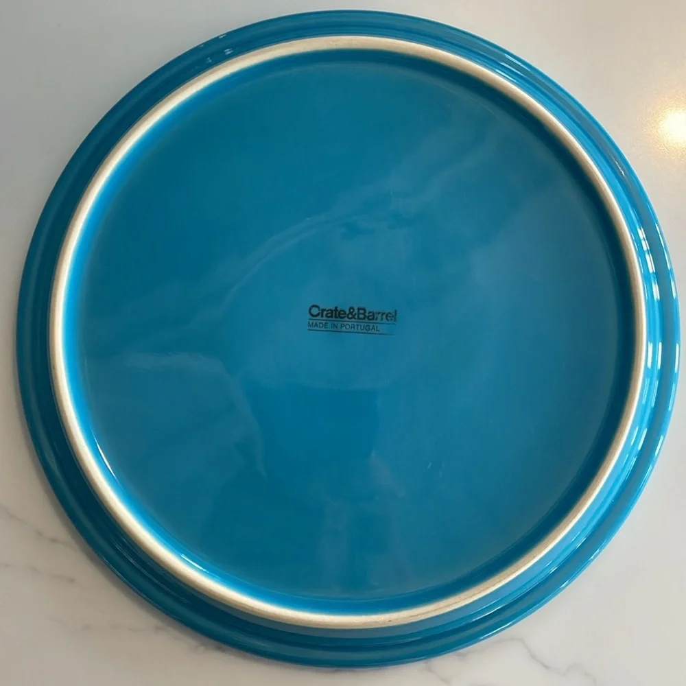 EUC Crate & Barrel 8 inch salad plates